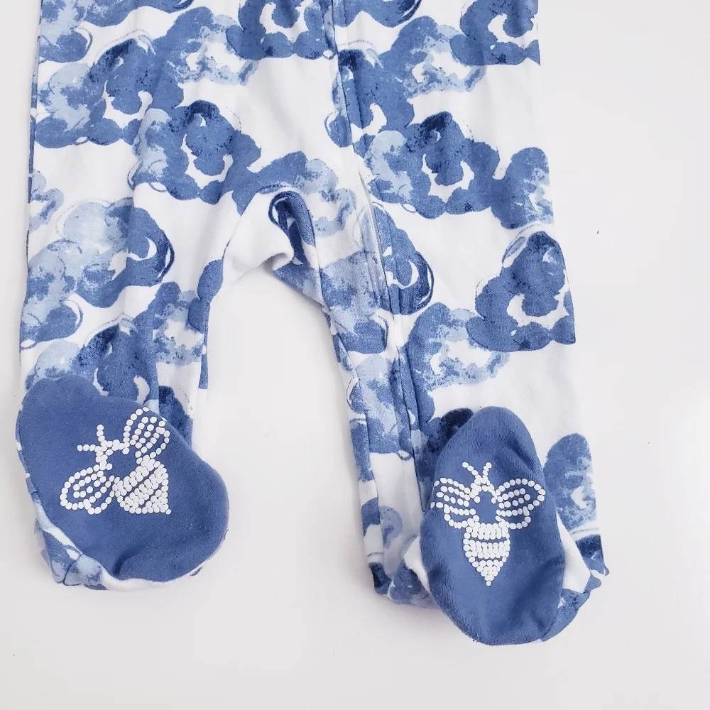 Burts Bees Baby Cloud Footsie PJ Outfit Set